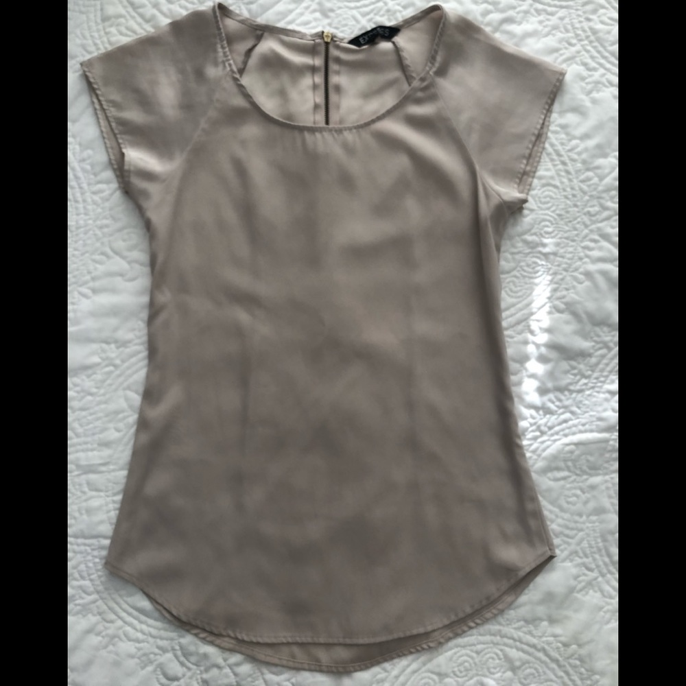 Express tan top,good condition